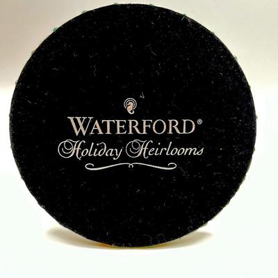 WATERFORD ~ Dated Holiday Ornament With Stand