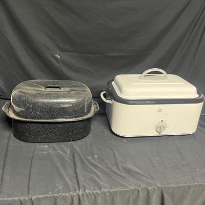 GE Roaster Oven & Roasting Pan (BS1-MG)