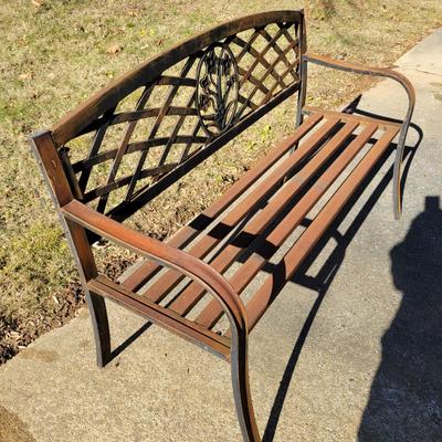 Metal Outdoor Bench (Y-DW)