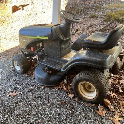 Poulan Riding Lawnmower (Y-MG)