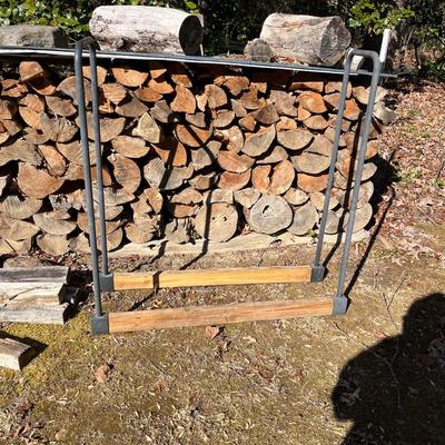 Firewood Rack & Firewood (Y-MG)