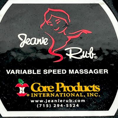 JEANIE RUB ~ Variable Speed Massage