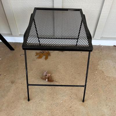 Red Sling Chairs & Table (Y-MG)