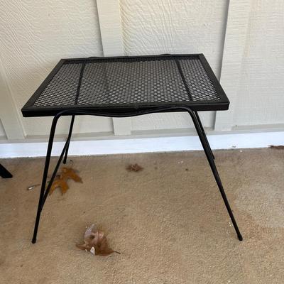 Red Sling Chairs & Table (Y-MG)