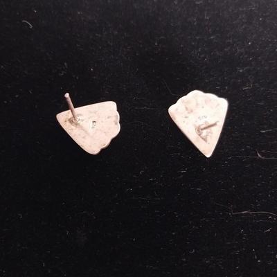 TWO PAIR STERLING SILVER EARRINGS