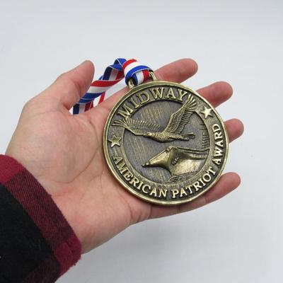 Midway American Patriotic Award Thanks for the Memories Honorary Medal