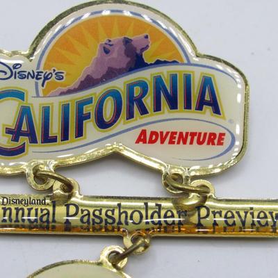 Disney's California Adventure Annual Passholder Preview 2001 Commemorative Pin
