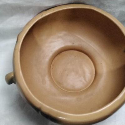1930s Weller Pottery Wild Rose Low Bowl