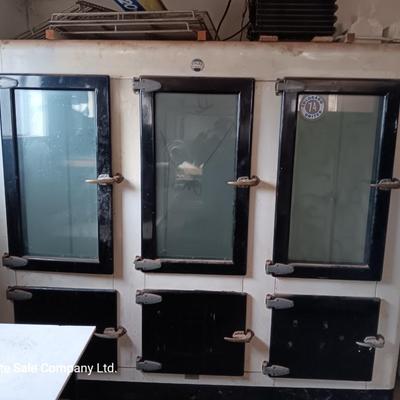 Antique Tyler Niles Michigan working refrigerator Great for hanging deer or other meat sources. Hunter's Refrigerator