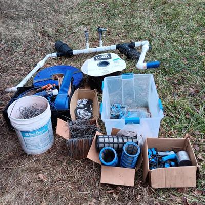 Irrigation Items Toro hose - fittings - filters - and more