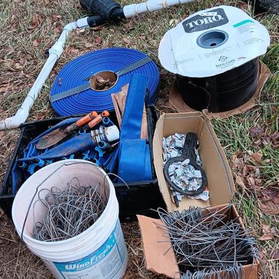 Irrigation Items Toro hose - fittings - filters - and more