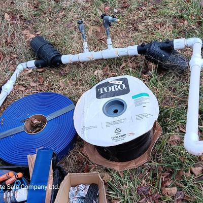 Irrigation Items Toro hose - fittings - filters - and more