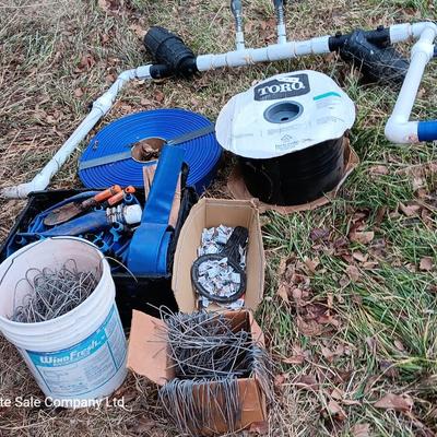 Irrigation Items Toro hose - fittings - filters - and more