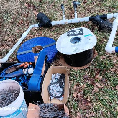 Irrigation Items Toro hose - fittings - filters - and more