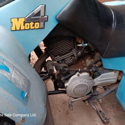 Yamaha 4wheeler OHV - Moto 4
