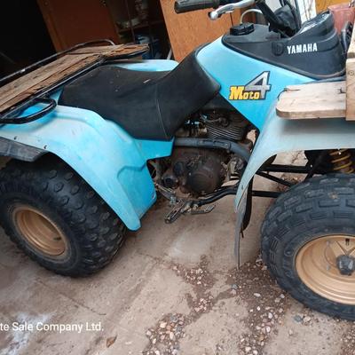 Yamaha 4wheeler OHV - Moto 4