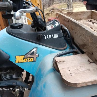 Yamaha 4wheeler OHV - Moto 4