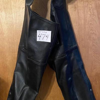 Highway Hawks Ladies Leather Chaps