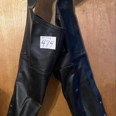 Highway Hawks Ladies Leather Chaps