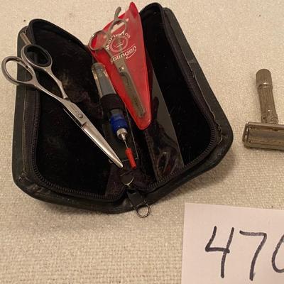 Scissors and Razor