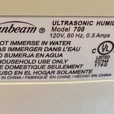 Walgreen Ultrasonic Humidifier