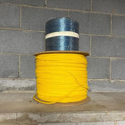 Spool of Yellow Rope & Spool of Baling Twine (BS1-MG)