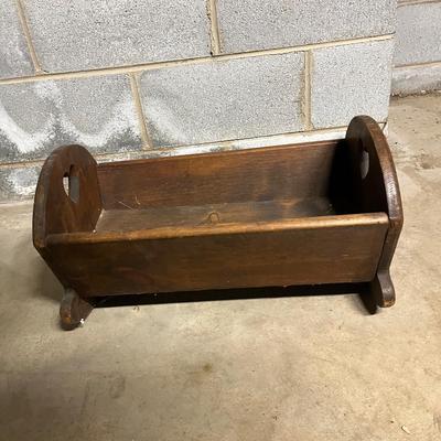 Wooden Childâ€™s Rocking Chair and Cradle (BS1-MG)