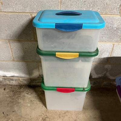 Sterilite Plastic Storage Containers (BS1-MG)