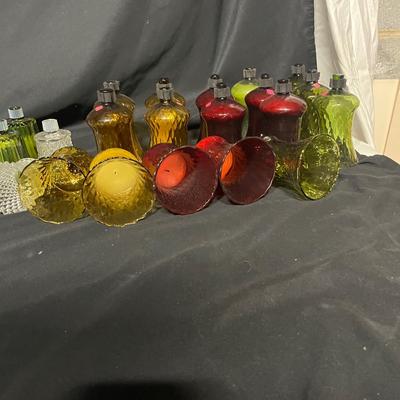 Large Collection of Glass Votive Cup Candleholders (BS1-MG)