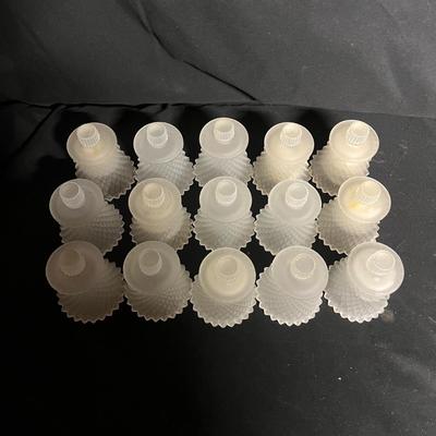 Large Collection of Glass Votive Cup Candleholders (BS1-MG)