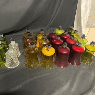 Large Collection of Glass Votive Cup Candleholders (BS1-MG)