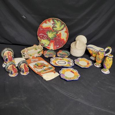 Thanksgiving Decor Assortment, incl. Fitz & Floyd (BS2-DW)