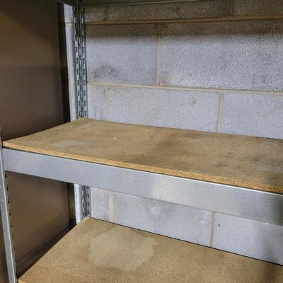 Five Metal Shelving Units (BS2-DW)