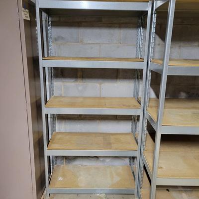 Five Metal Shelving Units (BS2-DW)