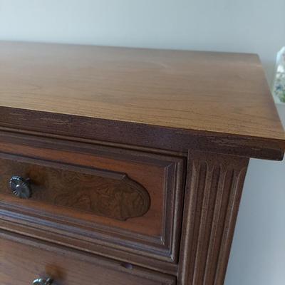Vintage Chest on Chest Dresser (B3-BBL)