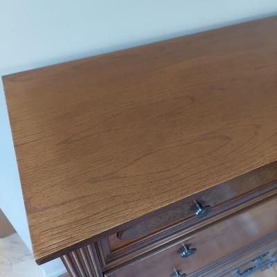 Vintage Chest on Chest Dresser (B3-BBL)