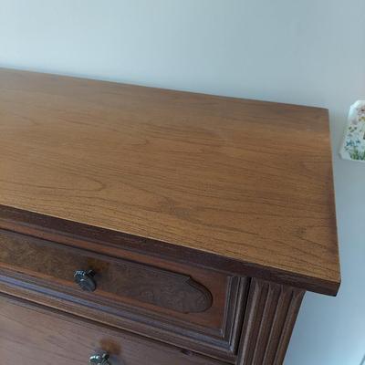 Vintage Chest on Chest Dresser (B3-BBL)