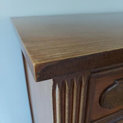 Vintage Chest on Chest Dresser (B3-BBL)