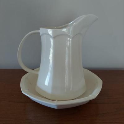 Three Vintage Wash Bowl and Pitcher Sets (B3-BBL)