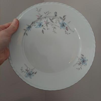 Plate Display Shelf and Collectible Vintage China (B3-BBL)