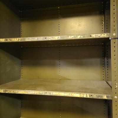 Pair of Metal Shelving Units (BS2-DW)