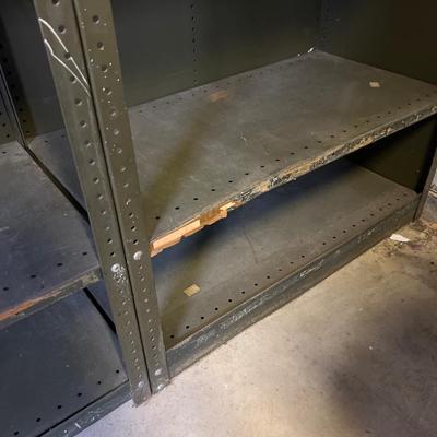 Pair of Metal Shelving Units (BS2-DW)