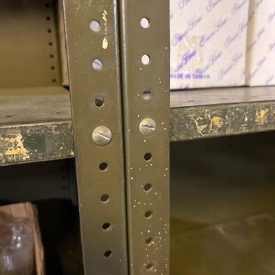 Pair of Metal Shelving Units (BS2-DW)