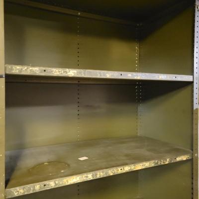 Pair of Metal Shelving Units (BS2-DW)