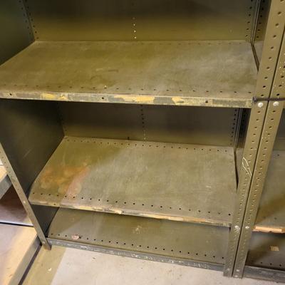 Pair of Metal Shelving Units (BS2-DW)