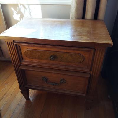 Two Vintage Nightstands (B3-BBL)