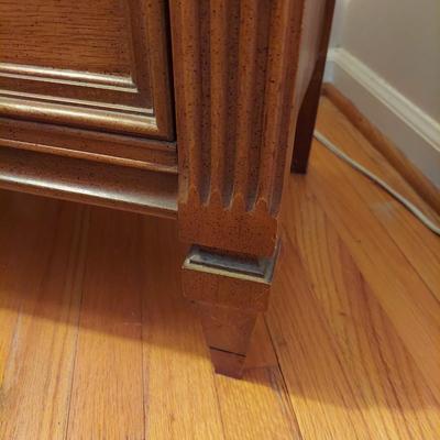 Two Vintage Nightstands (B3-BBL)