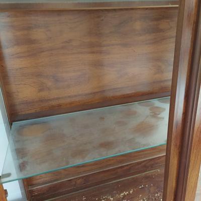 Vintage French Provincial China Hutch (B3-BBL)