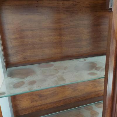 Vintage French Provincial China Hutch (B3-BBL)