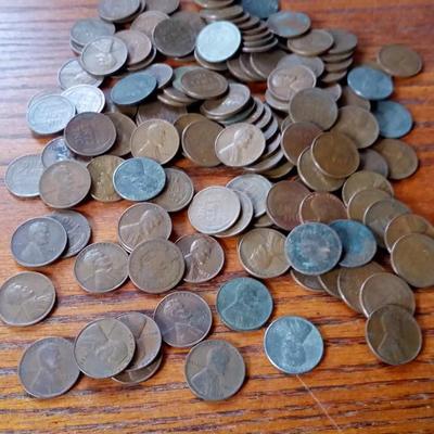 LOT 1 LARGE LOT OF OLD LINCOLN CENTS